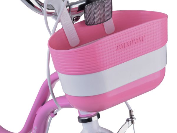 Detský bicykel RoyalBaby 14" Little Swan s bočnými kolieskami do košíka RB14-18 – Obrázok 6