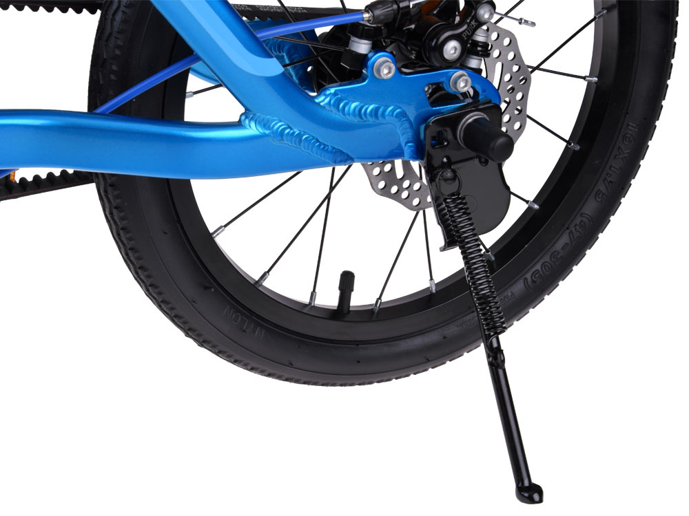 Moderný ľahký hliníkový detský bicykel RoyalBaby 16" Mars RO0176 NI – Obrázok 6
