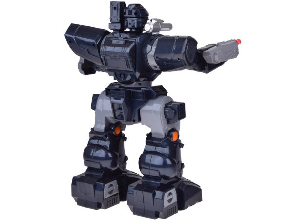 Diaľkovo ovládaný POLICAJNÝ ROBOT - chodí, tancuje, strieľa a svieti RC0731 – Obrázok 6