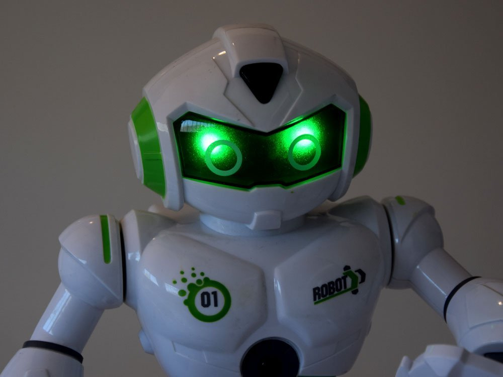 Diaľkovo ovládaný tancujúci ROBOT, učí sa angličtinu, svetlo + zvuk, RC0447 – Obrázok 7