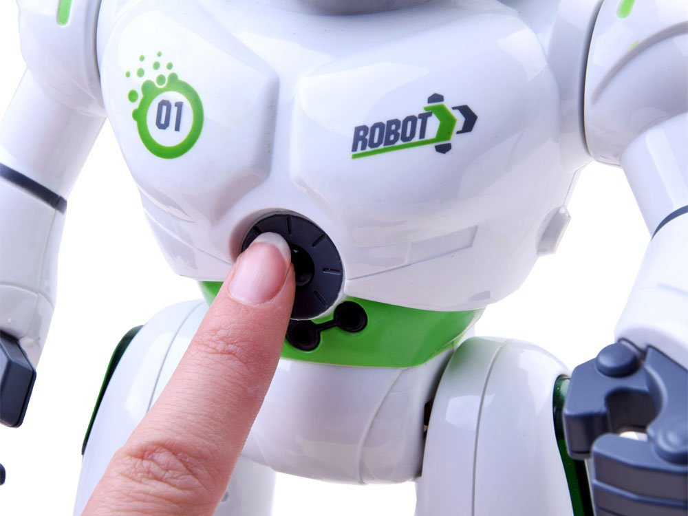Diaľkovo ovládaný tancujúci ROBOT, učí sa angličtinu, svetlo + zvuk, RC0447 – Obrázok 6