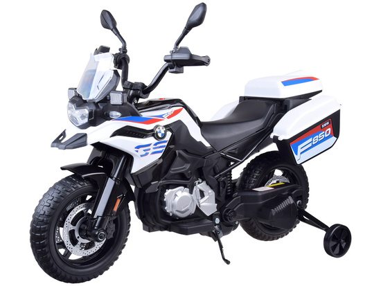 Veľká elektrická motorka BMW F850 GS na batériu pre deti – Obrázok 13