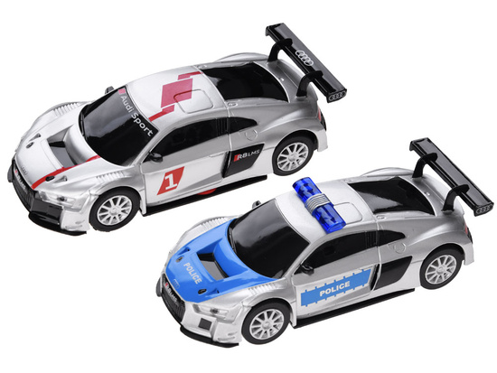 Elektrická rally pretekárska dráha pre 2 vozidlá AUDI, 8m dráha, RC0620 – Obrázok 9