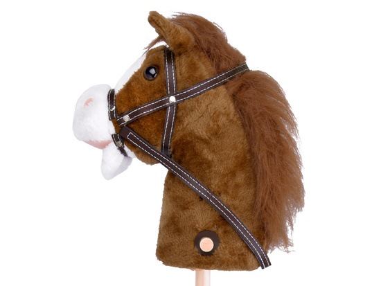 Hobby Horse Kôň na palici Cválajúci a erdžajúci zvuky + Pohybujúca sa papuľa ZA5442 – Obrázok 6