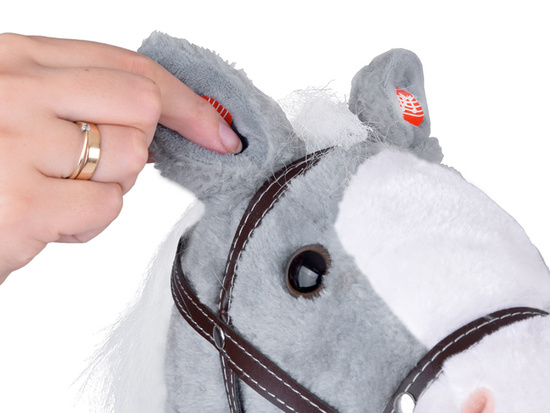 Hobby Horse Kôň na palici Cválajúci a erdžajúci zvuky + Pohybujúca sa papuľa ZA5442 (Kópia) – Obrázok 3