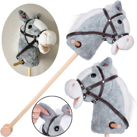 Hobby Horse Kôň na palici Cválajúci a erdžajúci zvuky + Pohybujúca sa papuľa ZA5442 (Kópia)