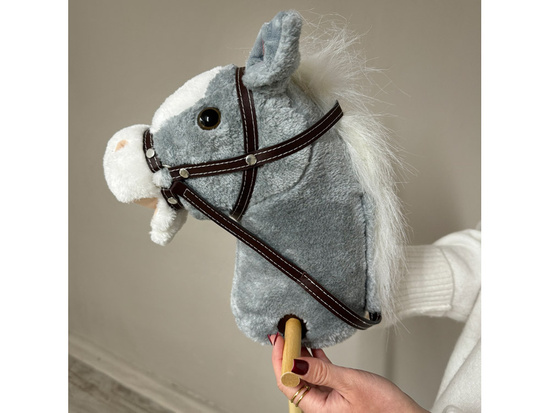 Hobby Horse Kôň na palici Cválajúci a erdžajúci zvuky + Pohybujúca sa papuľa ZA5442 (Kópia) – Obrázok 2