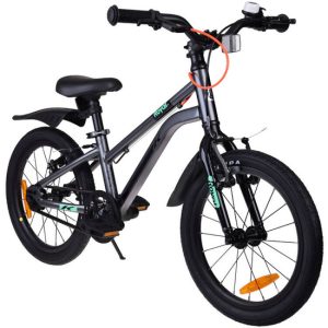 Ľahký detský bicykel Gold Cable-Belt 18" stojan na zvonček RB18-45