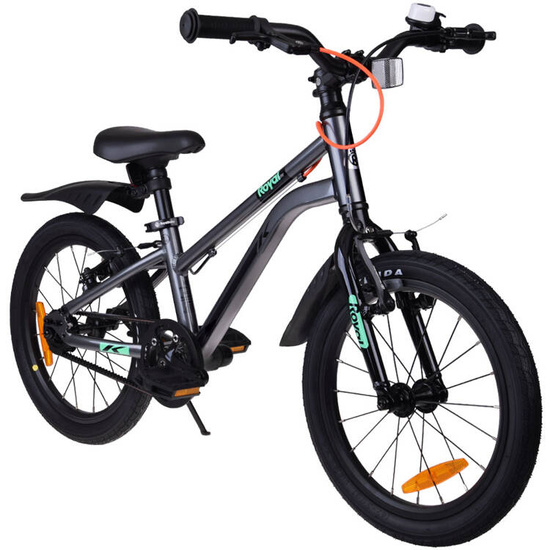 Ľahký detský bicykel Gold Cable-Belt 18" stojan na zvonček RB18-45