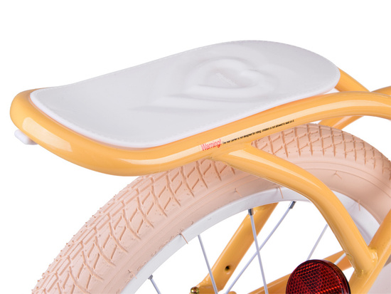 Detský bicykel RoyalBaby Little Swan retro 16" žltý J-RO0170 – Obrázok 7