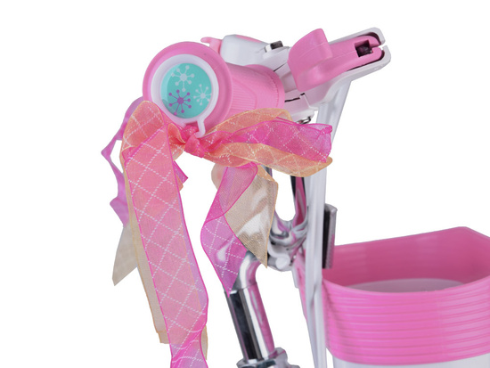 Detský bicykel RoyalBaby 16" Little Swan s retro košíkovými bočnými kolieskami RB16-18 – Obrázok 3