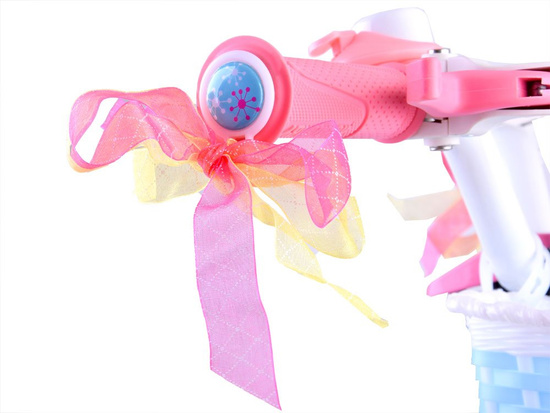 Dievčenský bicykel RoyalBaby STAR GIRL 16-palcové kolieska s bočnými košíkami RB16G-1 – Obrázok 10