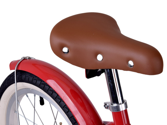 Detský bicykel Lovely City 16" s košíkom RoyalBaby RB16B-38 - červený – Obrázok 6