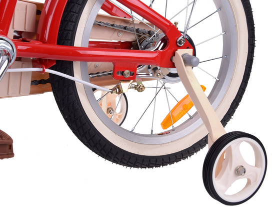 Detský bicykel Lovely City 16" s košíkom RoyalBaby RB16B-38 - červený – Obrázok 9