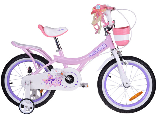 Detský bicykel RoyalBaby JENNY 16" košík+ bočné kolieska luky RB16G-4 – Obrázok 10