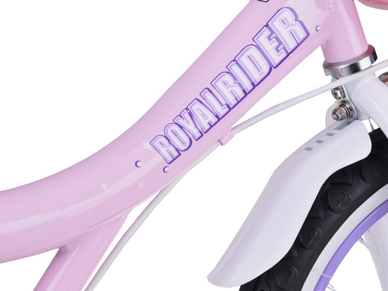 Detský bicykel RoyalBaby JENNY 16" košík+ bočné kolieska luky RB16G-4 – Obrázok 4