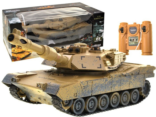 Riadený TANK M1A2 púštna kamufláž RC0374