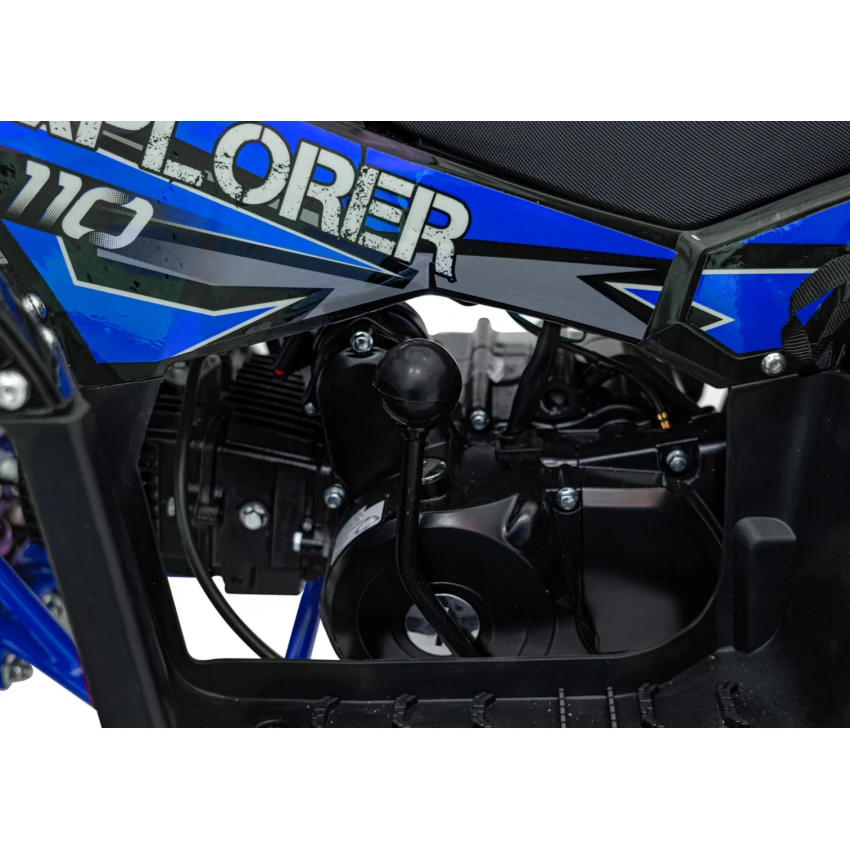 110CC EXPLORER Modrá motorová štvorkolka – Obrázok 9