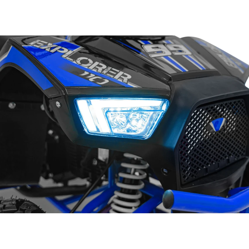 110CC EXPLORER Modrá motorová štvorkolka – Obrázok 6