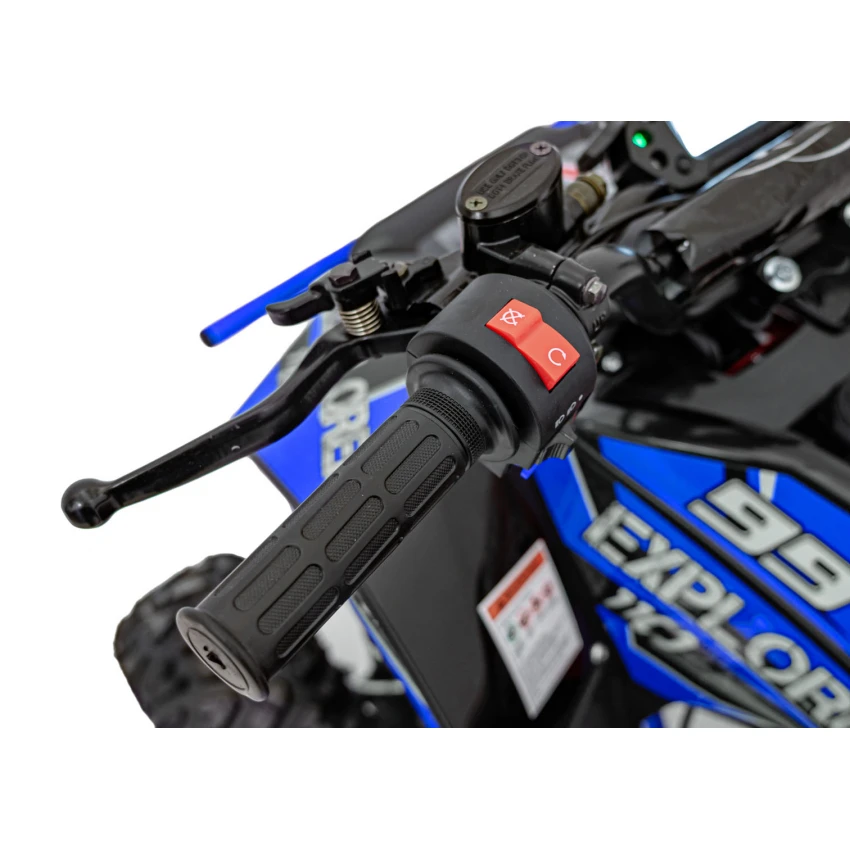 110CC EXPLORER Modrá motorová štvorkolka – Obrázok 3