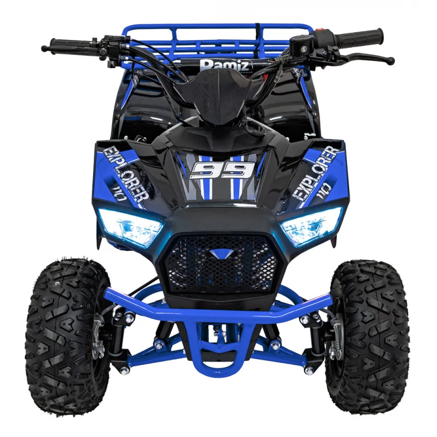 110CC EXPLORER Modrá motorová štvorkolka – Obrázok 20