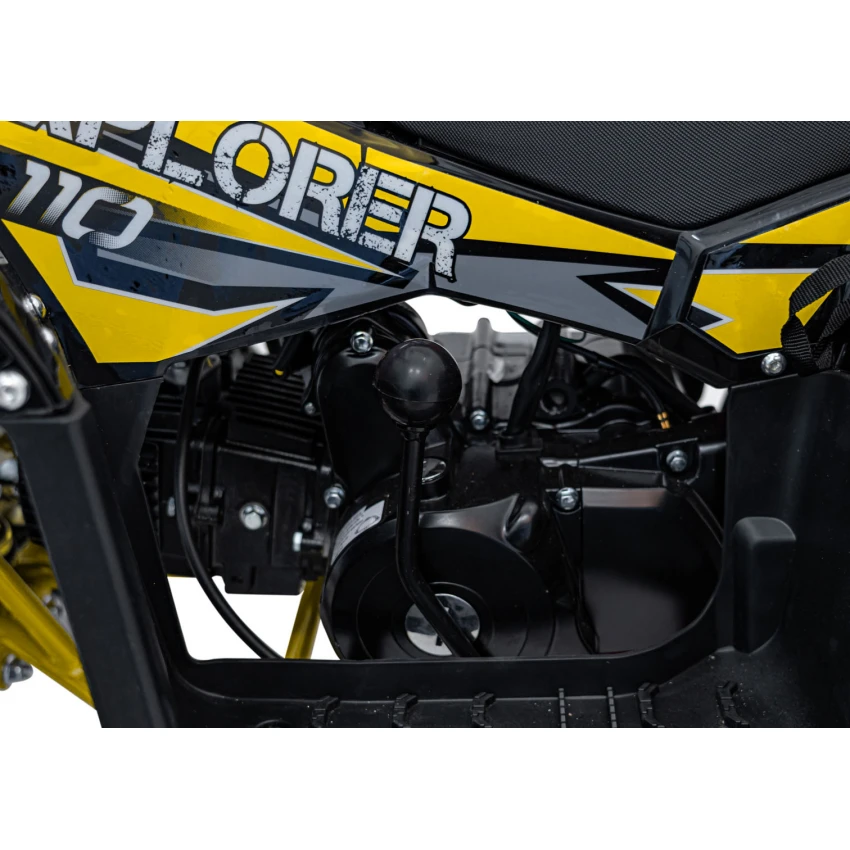 110CC EXPLORER Žltá motorová štvorkolka – Obrázok 15