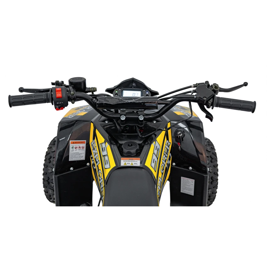 110CC EXPLORER Žltá motorová štvorkolka – Obrázok 18
