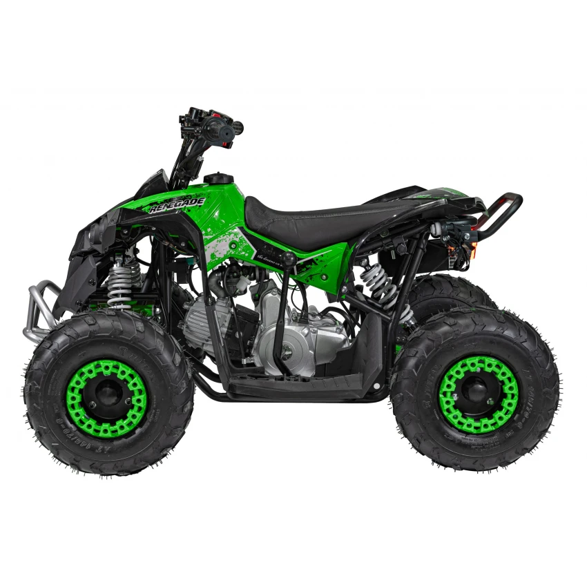 Benzínová štvorkolka RENEGADE HIPERFECT 110CC zelená Quad Bike – Obrázok 17