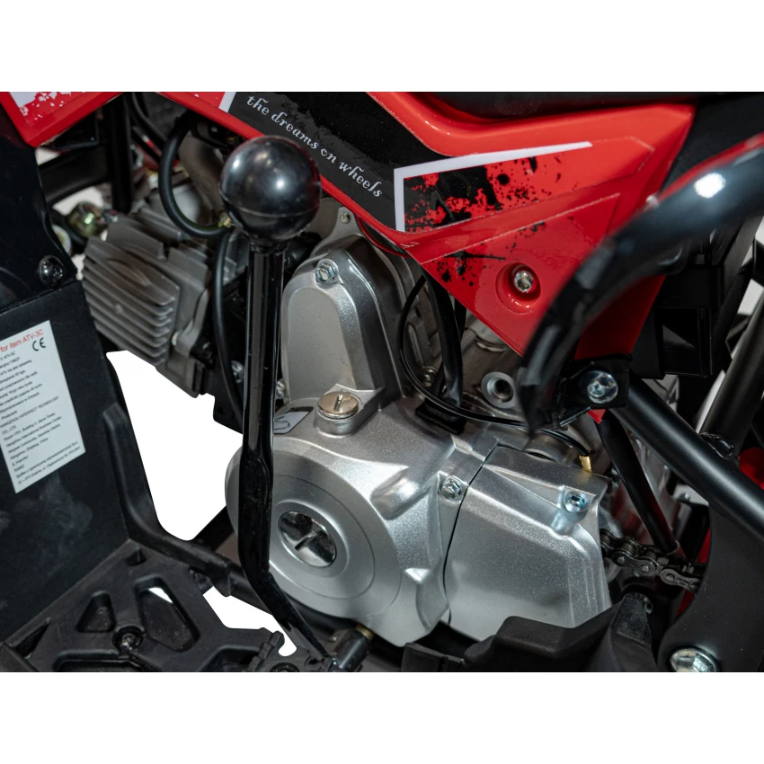 Benzínová štvorkolka RENEGADE HIPERFECT 110CC červená Quad Bike – Obrázok 7