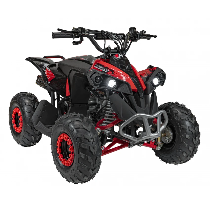 Benzínová štvorkolka RENEGADE HIPERFECT 110CC červená Quad Bike – Obrázok 17