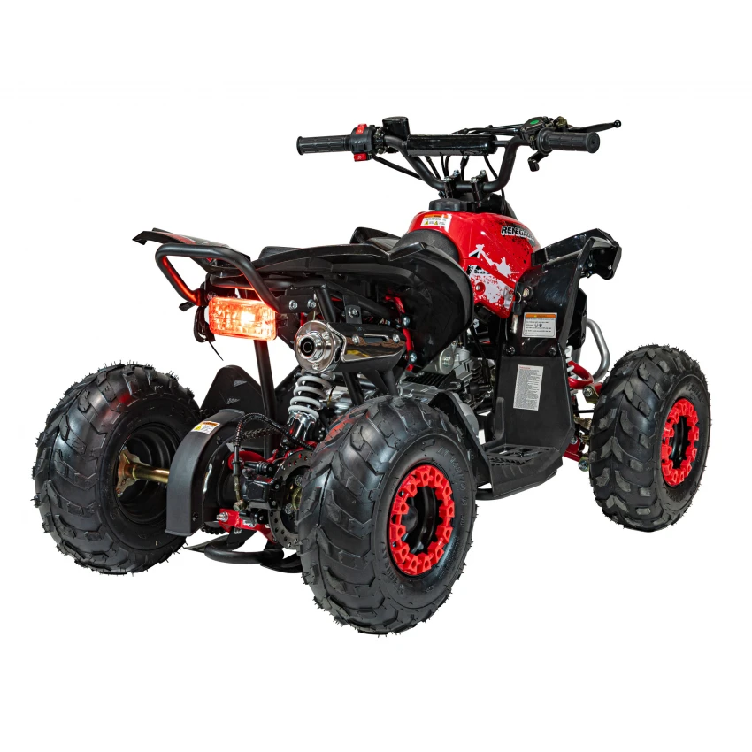 Benzínová štvorkolka RENEGADE HIPERFECT 110CC červená Quad Bike – Obrázok 13