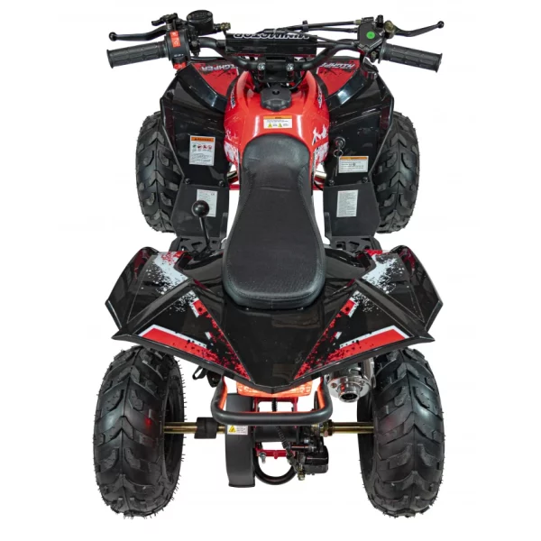 Benzínová štvorkolka RENEGADE HIPERFECT 110CC červená Quad Bike – Obrázok 12
