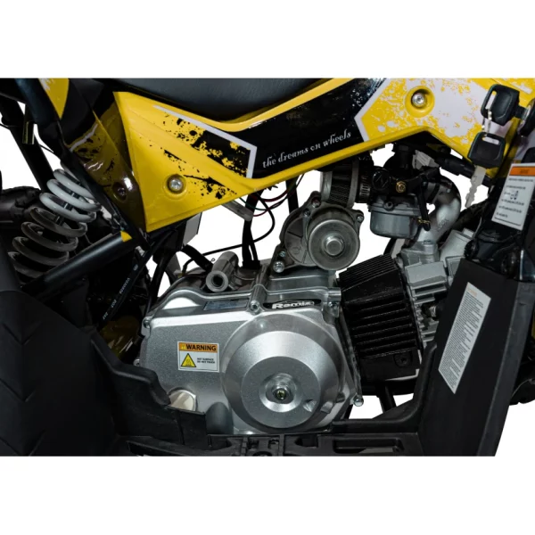 Benzínová štvorkolka RENEGADE HIPERFECT 110CC žltá Quad Bike – Obrázok 8