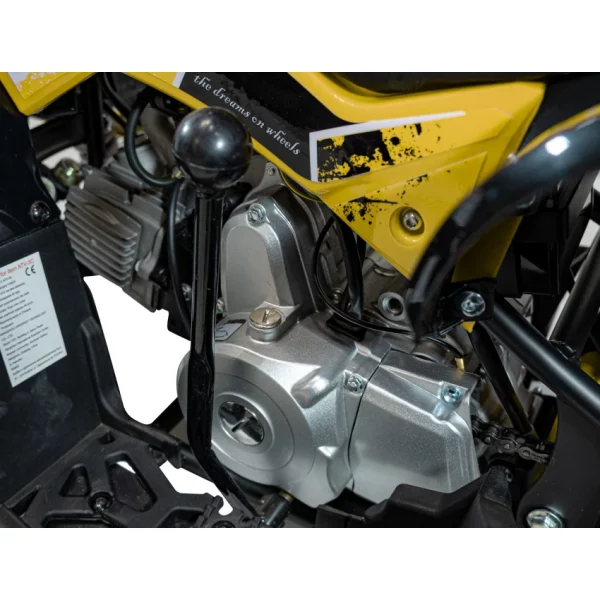 Benzínová štvorkolka RENEGADE HIPERFECT 110CC žltá Quad Bike – Obrázok 7