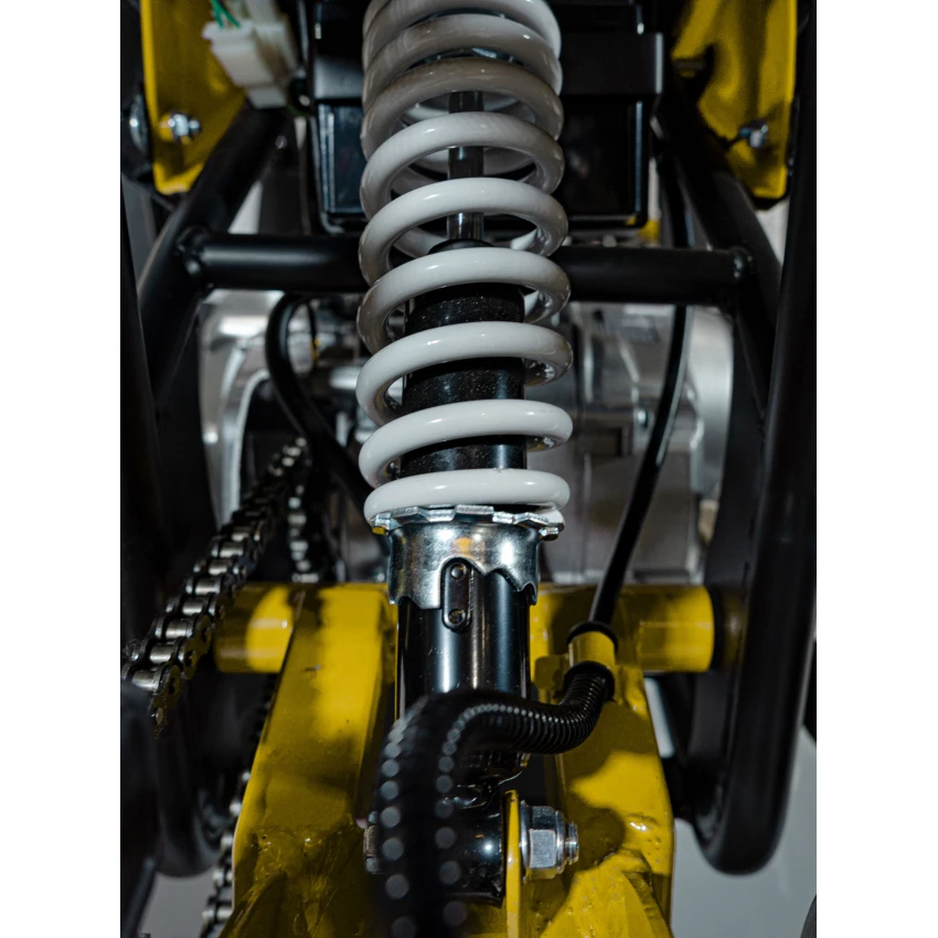 Benzínová štvorkolka RENEGADE HIPERFECT 110CC žltá Quad Bike – Obrázok 5