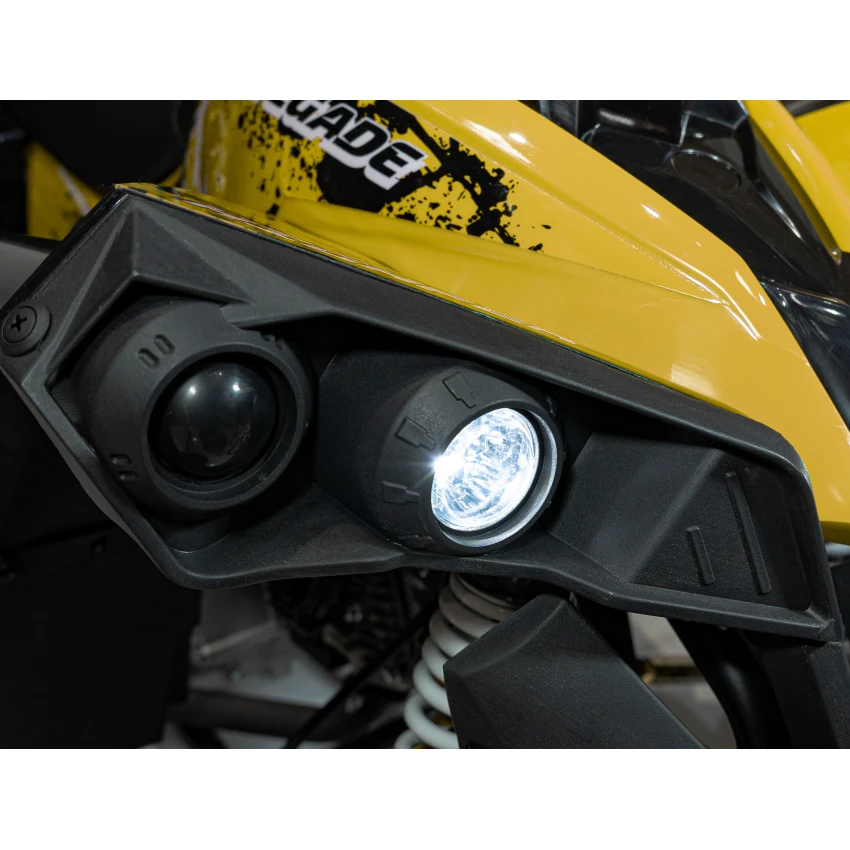 Benzínová štvorkolka RENEGADE HIPERFECT 110CC žltá Quad Bike – Obrázok 2