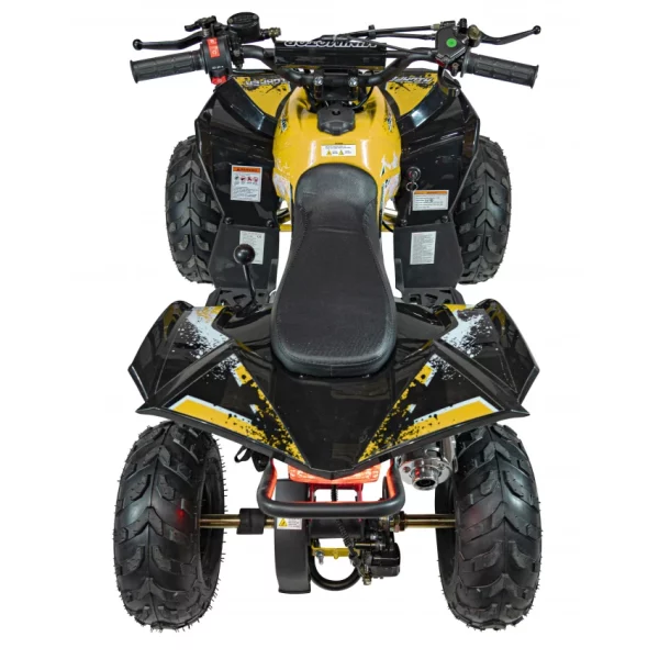 Benzínová štvorkolka RENEGADE HIPERFECT 110CC žltá Quad Bike – Obrázok 11