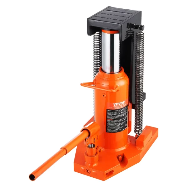 Hydraulický zdvihák s výškou zdvihu, zdvih 10 ton na špičke, nosnosť 20 ton na vrchu strojového zdviháka, výška špičky 1,2 – 7,5 palca, výška hore 12,6 – 18,9 palca, pneumatický hydraulický čeľustový zdvihák pre stroje, priemysel – Obrázok 3