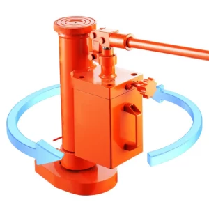 Hydraulický zdvihák s výškou zdvihu, zdvih 5 ton na špičke, nosnosť 10 ton na vrchu strojového zdviháka, výška špičky 1,0 – 9,1 palca, výška hore 14,6 – 22,4 palca, otočný o 360° čeľustový zdvihák pre stroje, priemysel