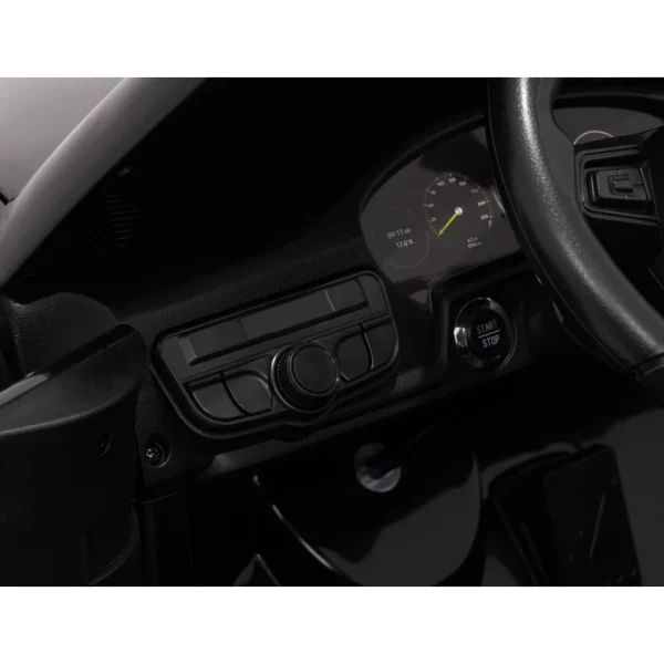 Elektrické autíčko Porsche 911GT3 24V s pohonom 4x4, čierne, Dvojmiestne sedadlo, 2,4 GHz diaľkové ovládanie, USB/AUX Vstup, 200W motory, Odpruženie, Lítiová batéria, LED svetlá vpredu aj vzadu, ORIGINÁL licencia – Obrázok 10