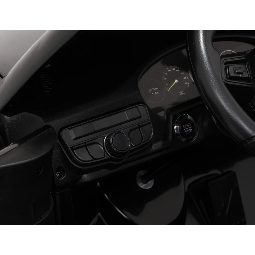 Elektrické autíčko Porsche 911GT3 24V s pohonom 4x4, čierne, Dvojmiestne sedadlo, 2,4 GHz diaľkové ovládanie, USB/AUX Vstup, 200W motory, Odpruženie, Lítiová batéria, LED svetlá vpredu aj vzadu, ORIGINÁL licencia – Obrázok 10