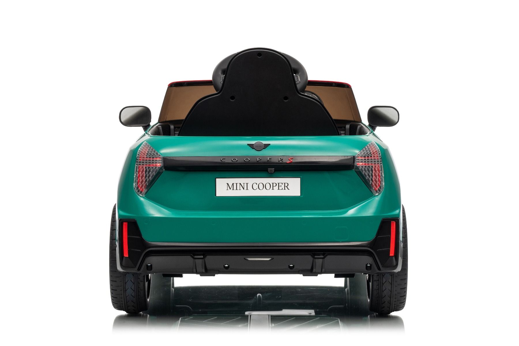 Elektrické autíčko BMW Mini Cooper 12V, zelené, USB Vstup s Bluetooth pripojením na MP3 Prehrávači, 2,4 GHz diaľkové ovládanie, 2 x 25W Motor, Lítiová batéria, LED svetlá, ORIGINAL licencia (Kópia) – Obrázok 34