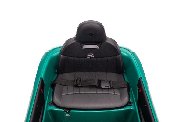 Elektrické autíčko BMW Mini Cooper 12V, zelené, USB Vstup s Bluetooth pripojením na MP3 Prehrávači, 2,4 GHz diaľkové ovládanie, 2 x 25W Motor, Lítiová batéria, LED svetlá, ORIGINAL licencia (Kópia) – Obrázok 7