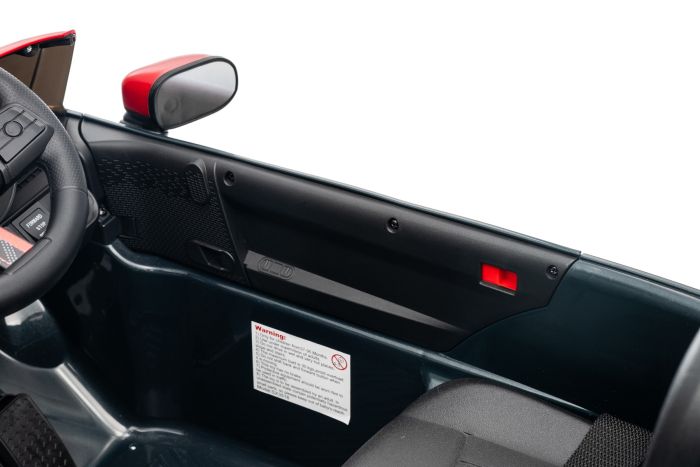 Elektrické autíčko BMW Mini Cooper 12V, čierne, USB Vstup s Bluetooth pripojením na MP3 Prehrávači, 2,4 GHz diaľkové ovládanie, 2 x 25W Motor, Lítiová batéria, LED svetlá, ORIGINAL licencia – Obrázok 6