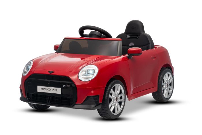 Elektrické autíčko BMW Mini Cooper 12V, červené, USB Vstup s Bluetooth pripojením na MP3 Prehrávači, 2,4 GHz diaľkové ovládanie, 2 x 25W Motor, Lítiová batéria, LED svetlá, ORIGINAL licencia – Obrázok 16