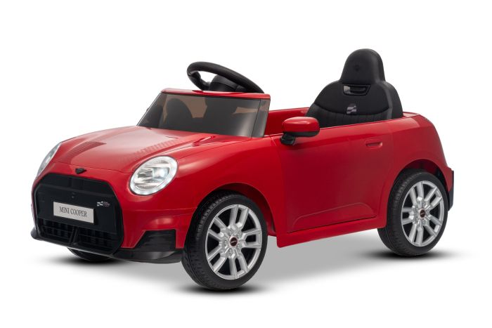 Elektrické autíčko BMW Mini Cooper 12V, červené, USB Vstup s Bluetooth pripojením na MP3 Prehrávači, 2,4 GHz diaľkové ovládanie, 2 x 25W Motor, Lítiová batéria, LED svetlá, ORIGINAL licencia – Obrázok 15