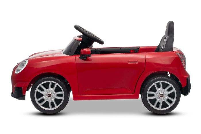 Elektrické autíčko BMW Mini Cooper 12V, červené, USB Vstup s Bluetooth pripojením na MP3 Prehrávači, 2,4 GHz diaľkové ovládanie, 2 x 25W Motor, Lítiová batéria, LED svetlá, ORIGINAL licencia – Obrázok 12