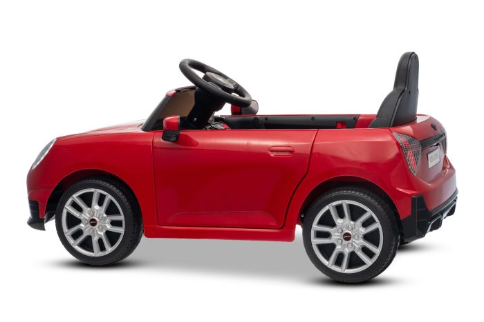 Elektrické autíčko BMW Mini Cooper 12V, červené, USB Vstup s Bluetooth pripojením na MP3 Prehrávači, 2,4 GHz diaľkové ovládanie, 2 x 25W Motor, Lítiová batéria, LED svetlá, ORIGINAL licencia – Obrázok 11