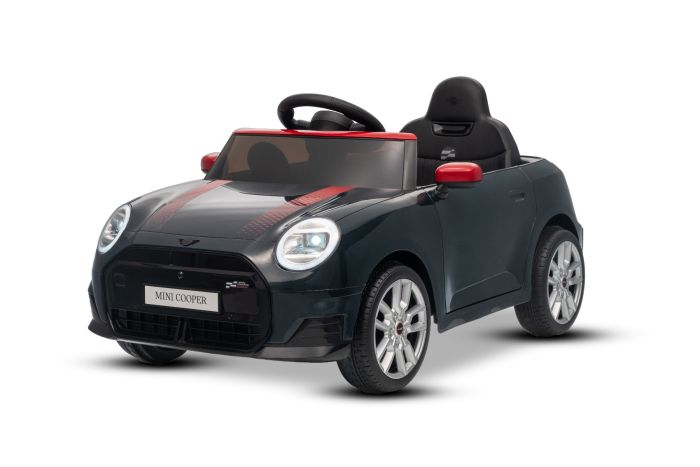 Elektrické autíčko BMW Mini Cooper 12V, čierne, USB Vstup s Bluetooth pripojením na MP3 Prehrávači, 2,4 GHz diaľkové ovládanie, 2 x 25W Motor, Lítiová batéria, LED svetlá, ORIGINAL licencia – Obrázok 27