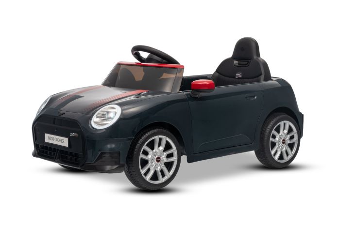 Elektrické autíčko BMW Mini Cooper 12V, čierne, USB Vstup s Bluetooth pripojením na MP3 Prehrávači, 2,4 GHz diaľkové ovládanie, 2 x 25W Motor, Lítiová batéria, LED svetlá, ORIGINAL licencia – Obrázok 26
